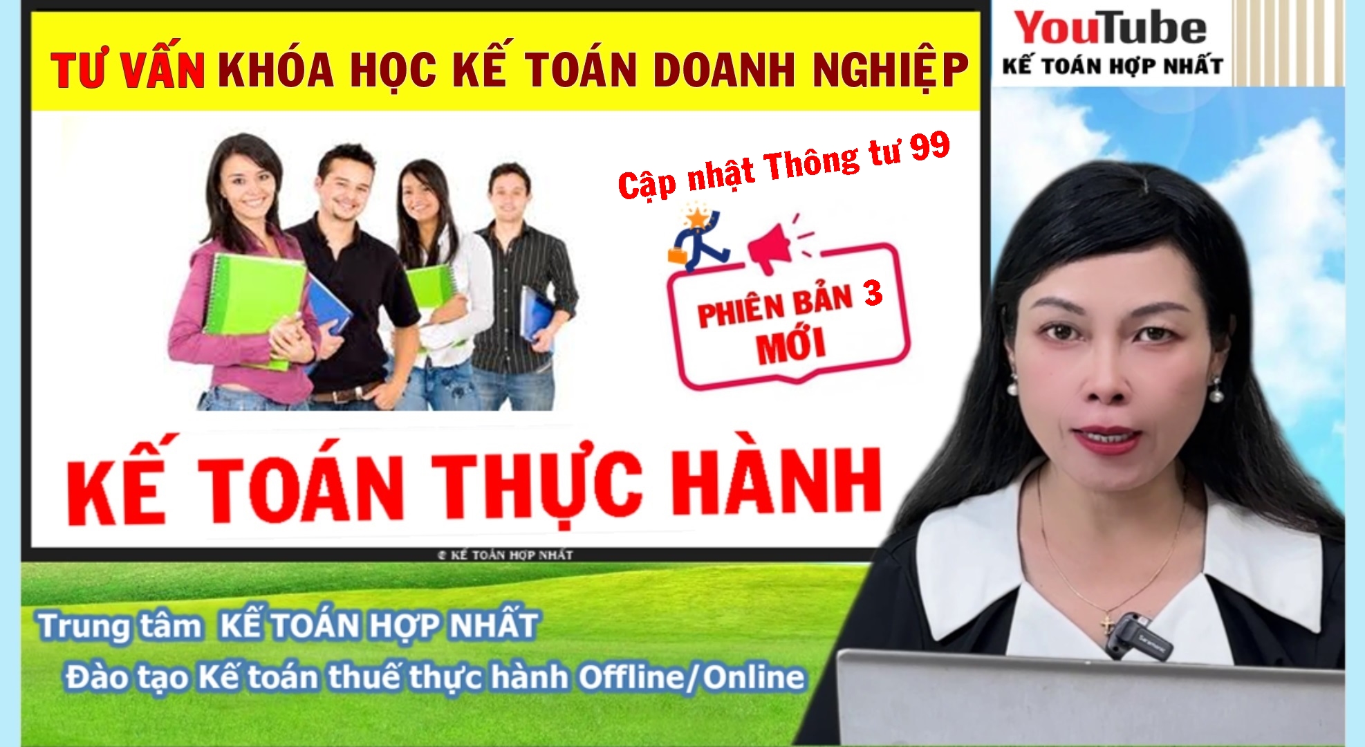 học kế to&aacute;n thực h&agrave;nh Online