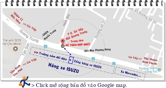 Địa chỉ học kế toán 952 Quang Trung, Quận Gò Vấp, tphcm